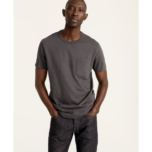 J Crew Mens Garmentdyed Slub Cotton 